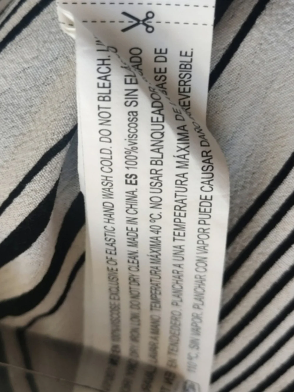 Forever 21 Black and White Striped Dress Size Medium - Picture 4 of 8